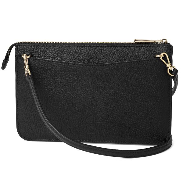 gktk8284001 2 Kate Spade Shoulder Bag Leila Black Black