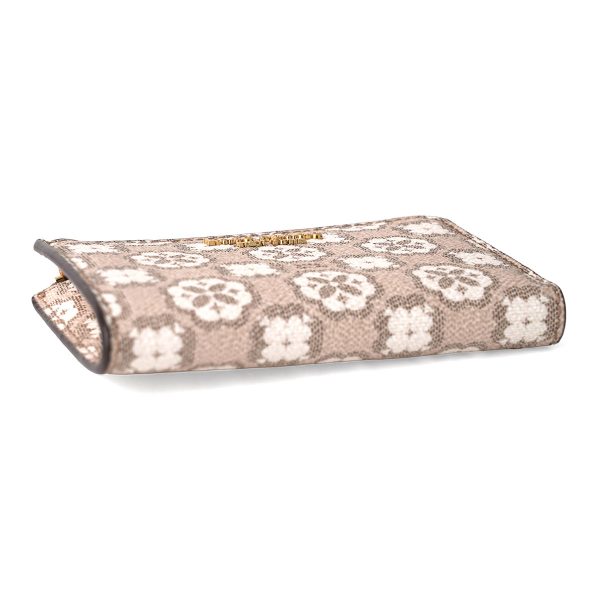 gktk8942252 3 Kate Spade Spade Flower Monogram Card Case Beige