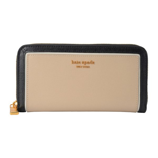 gktk8955200 1 Kate Spade Morgan Long Wallet Beige