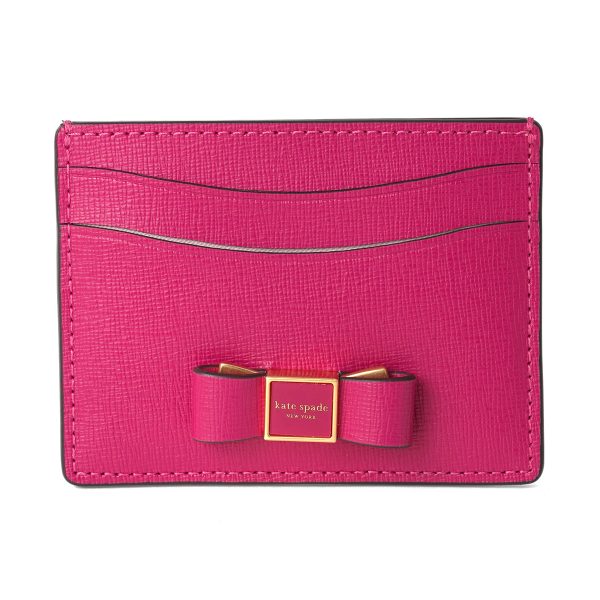 gktk9923650 1 Kate Spade Morgan Bow Card Case Pink