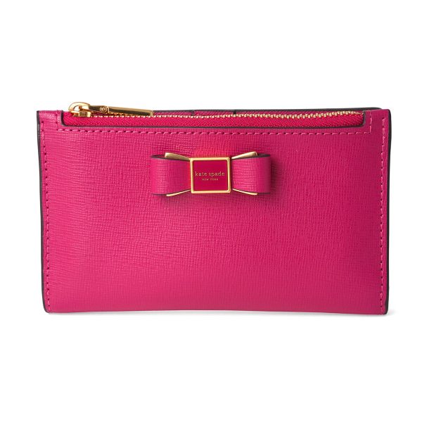 gktk9924650 1 Kate Spade Morgan Bow Bifold Wallet Pink