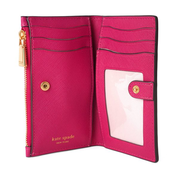 gktk9924650 4 Kate Spade Morgan Bow Bifold Wallet Pink