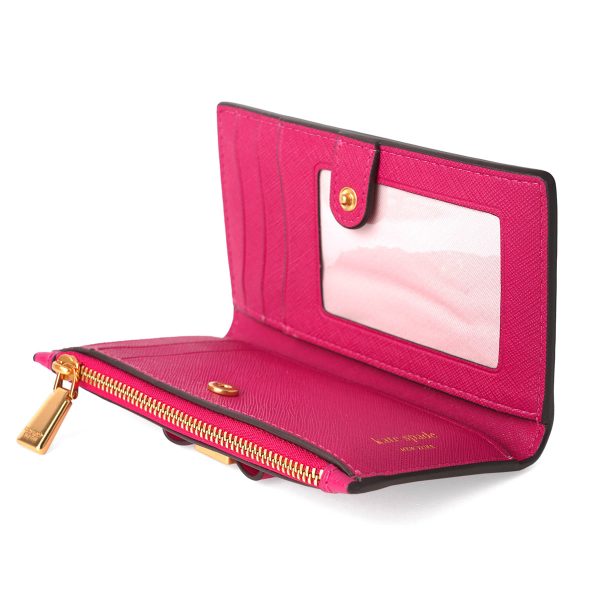 gktk9924650 5 Kate Spade Morgan Bow Bifold Wallet Pink