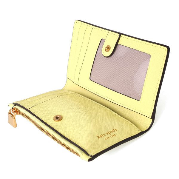 gktk9924960 6 Kate Spade Morgan Bow Bifold Wallet Yellow