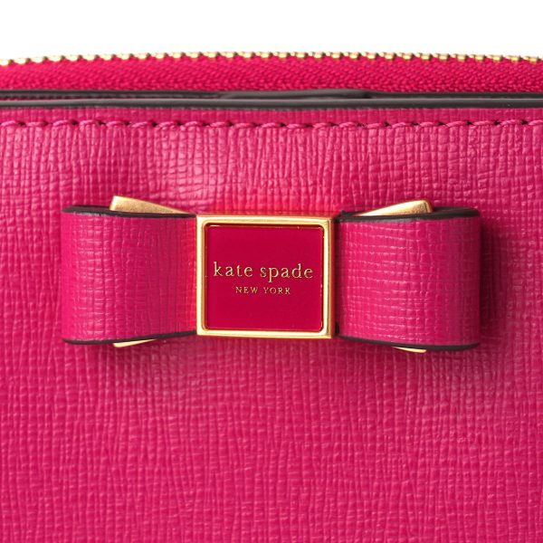 gktka387650 9 Kate Spade Bifold Wallet Morgan Bow Pink