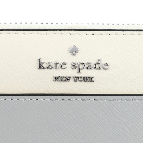 gktkc509020 9 Kate Spade Long Wallet Round Zipper Madison KC509 Gray