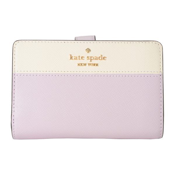 gktkc511960 1 Kate Spade Bifold Wallet Madison KC511 Light Purple