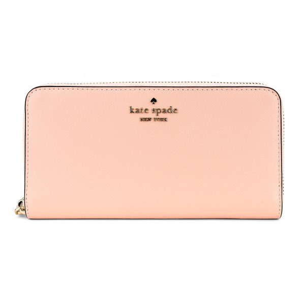 gktkc578650 1 Kate Spade Long Wallet Round Zipper Madison KC578 Pink