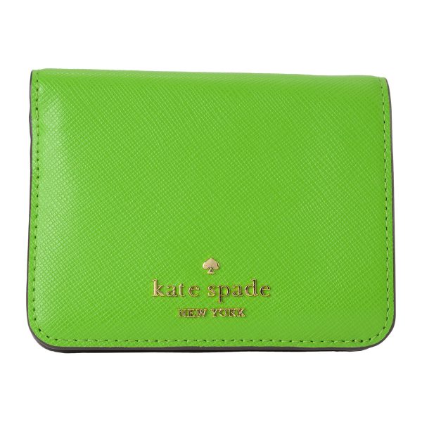 gktkc581302 1 Kate Spade Bifold Wallet Madison Light Green Yellow