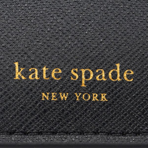 gktkd181001 9 Kate Spade Bifold Wallet Morgan Bow KD181 Black Black