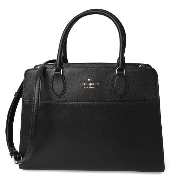 gktkd734001 1 Kate Spade Tote Bag Madison Black Black