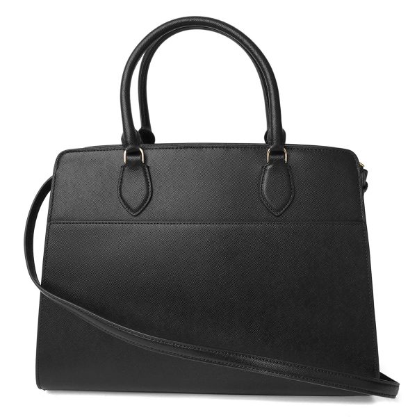 gktkd734001 2 Kate Spade Tote Bag Madison Black Black