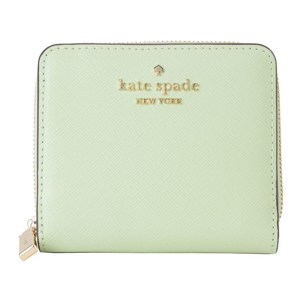 gktkg035300 1 Kate Spade Bifold Wallet Stacy KG035 Light Green