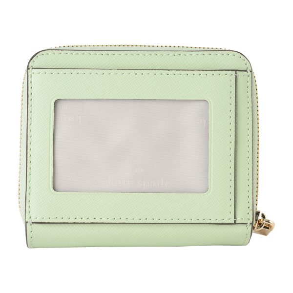 gktkg035300 2 Kate Spade Bifold Wallet Stacy KG035 Light Green