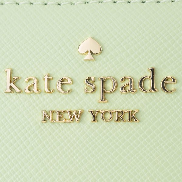 gktkg035300 8 Kate Spade Bifold Wallet Stacy KG035 Light Green