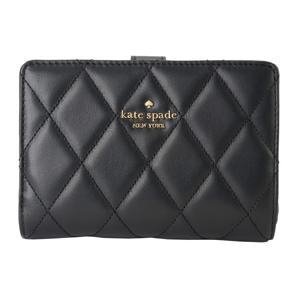 gktkg424001 1 Kate Spade Bifold Wallet Carry KG424 Black