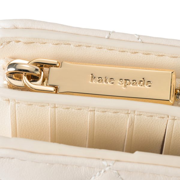 gktkg424100 9 Kate Spade Bifold Wallet Carry KG424 White Series