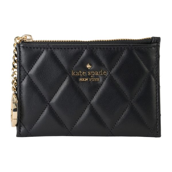 gktkg426001 1 Kate Spade Card Case Carry KG426 Black