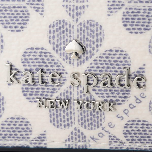 gktkg493403 8 Kate Spade Bifold Wallet Spade Flower KG493 Navy Blue