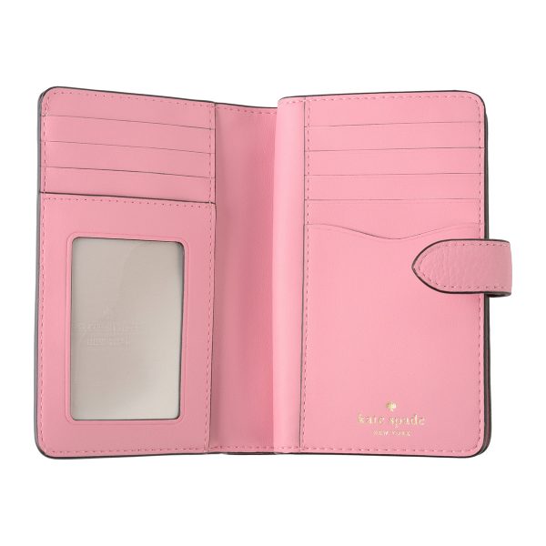 gktwlr00394656 4 Kate Spade Leila Leather Bifold Wallet Pink