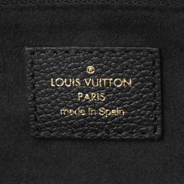 glvgi0860 8 Louis Vuitton Pouch Monogram Empreinte Truth Elisabeth Black