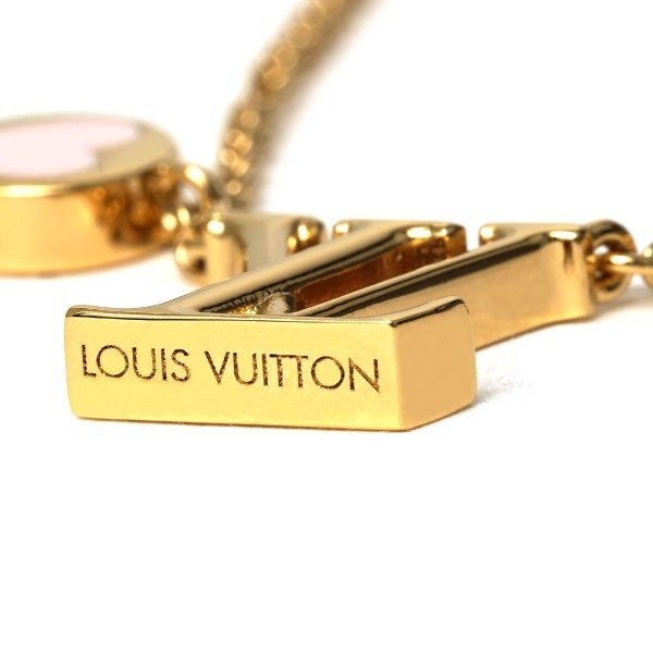 glvm01424 4 Louis Vuitton Necklace Iconic Heart Gold