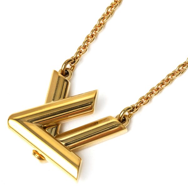 glvm01729 1 Louis Vuitton Necklace Gold