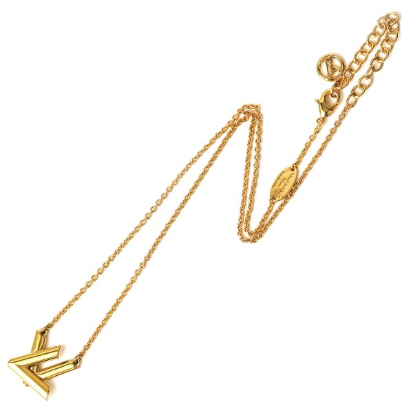 glvm01729 8 Louis Vuitton Necklace Gold