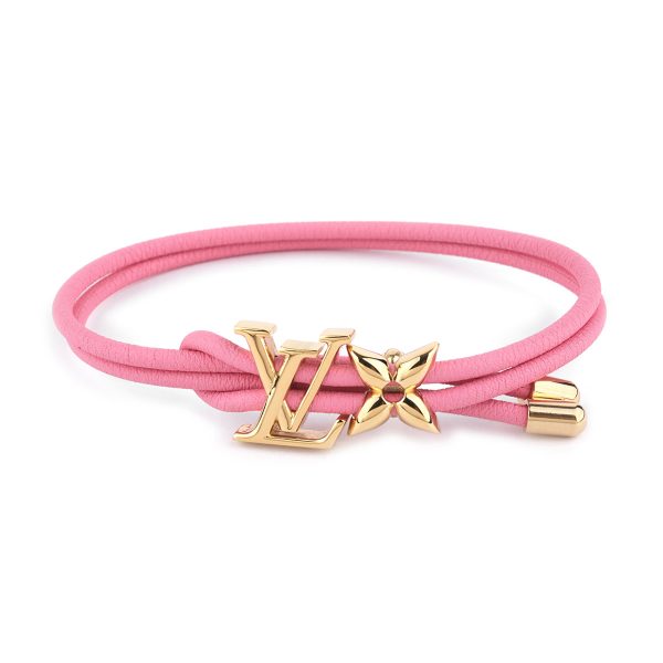 glvm0975z 1 Louis Vuitton Bracelet Monogram Bracelet LV Bloom Pink Gold