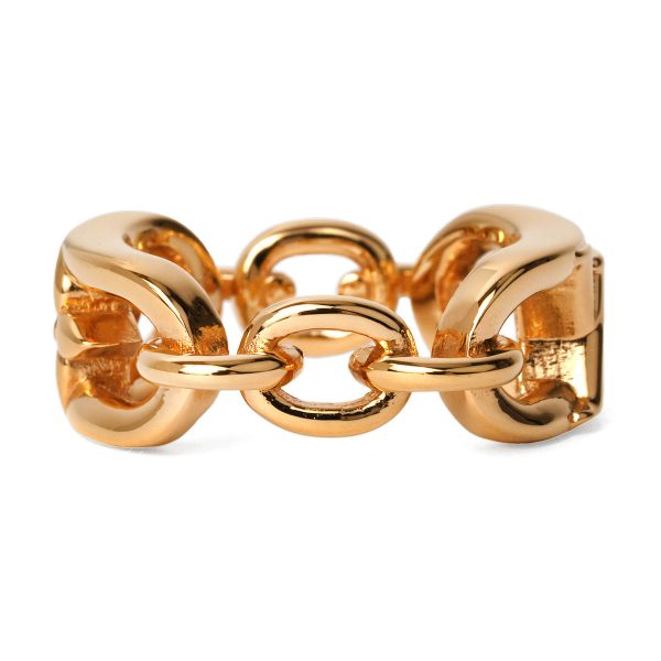 glvm0979m 3 Louis Vuitton Ring Chain Ring Size Gold