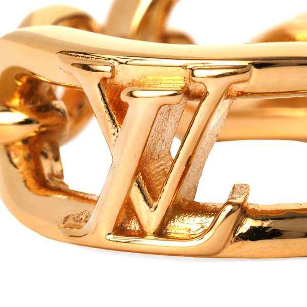 glvm0979m 5 Louis Vuitton Ring Chain Ring Size Gold