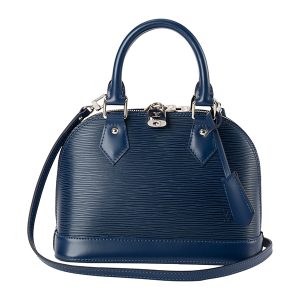 glvm40855 1 Christian Dior Cannage 2way Bag Denim Blue