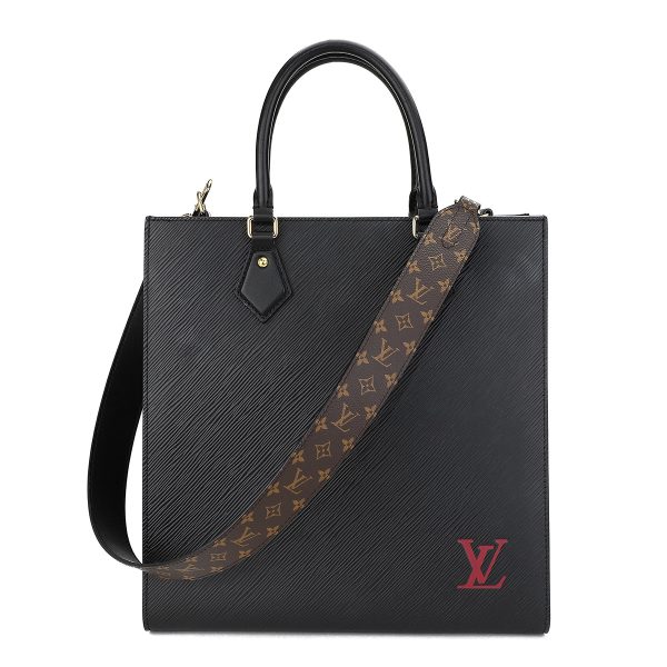 glvm58658 1 Louis Vuitton Tote Bag Epi Sac Pla Black