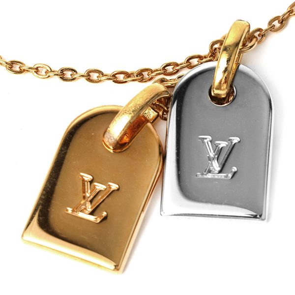 glvm63142 4 Louis Vuitton Bracelet Nanogram Gold Silver