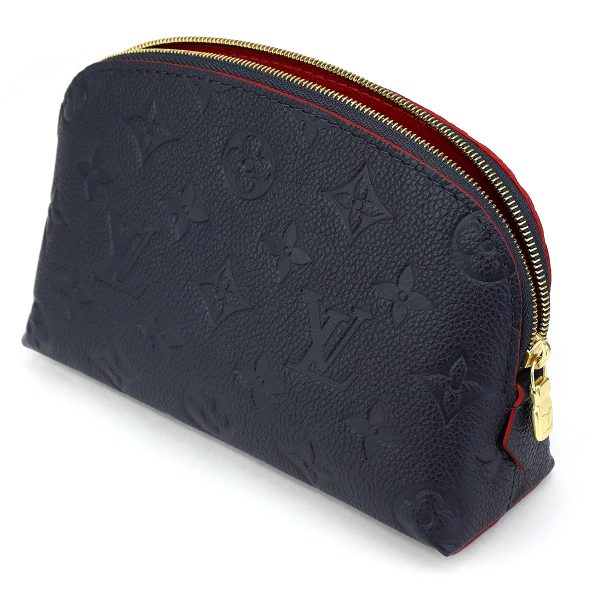 glvm69413 4 Louis Vuitton Monogram Empreinte Pochette Cosmetic PM Navy