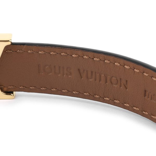 glvm8085f 7 Louis Vuitton Monogram BraceletÉªLV Iconic Black Gold