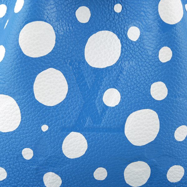 glvm81985 8 Louis Vuitton Shoulder Bag x Yayoi Kusama Nano Noe Light Blue