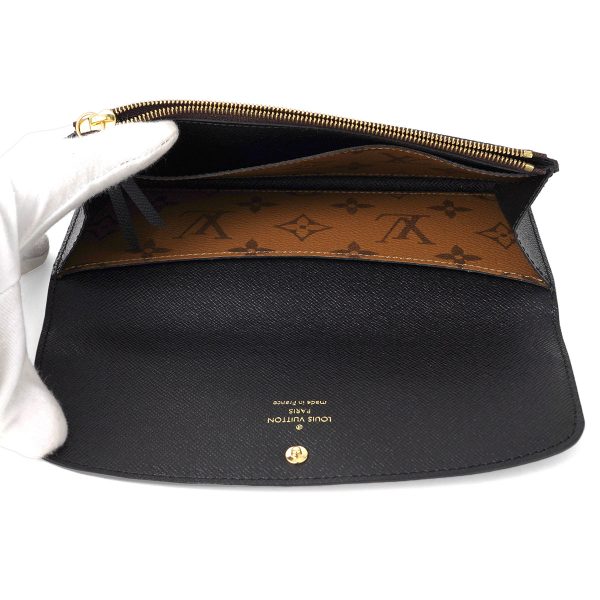 glvm82157 5 Louis Vuitton Monogram Reverse Portefeuille Emily Brown