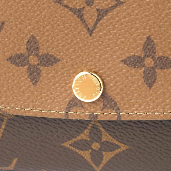 glvm82157 8 Louis Vuitton Monogram Reverse Portefeuille Emily Brown