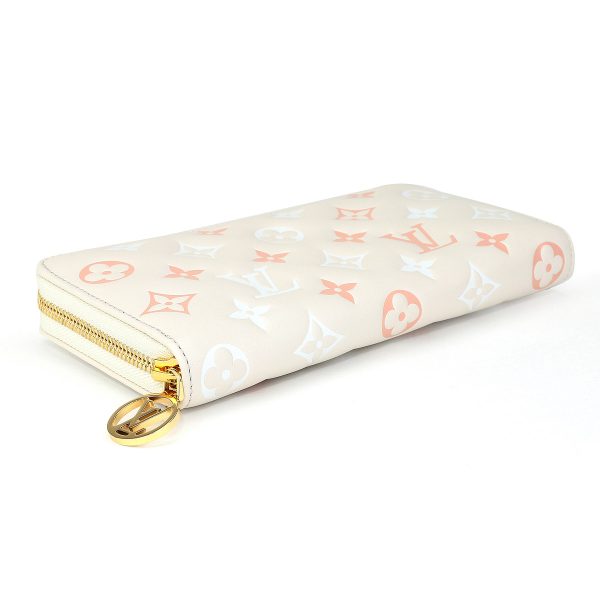 glvm82290 3 Louis Vuitton Monogram Zippy Wallet Beige