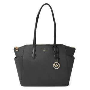 gmk30s2g6at2l001 1 MICHAEL KORS Tote Bag Marilyn Leather Black