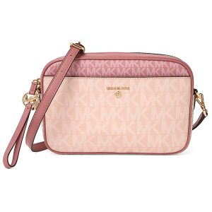 gmk32s0gt9c7v990 1 MICHAEL KORS Shoulder Bag Jet Set Charm Leather Pink