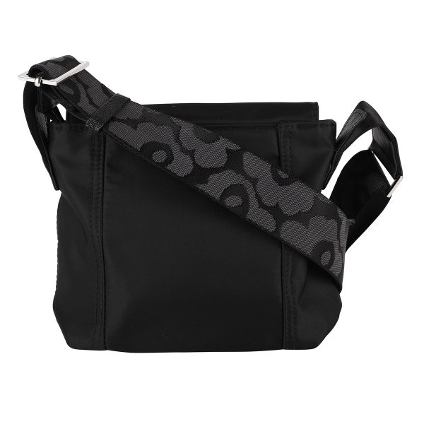 gmr092538009 2 Marimekko Solid Mini Messenger Shoulder Bag Black