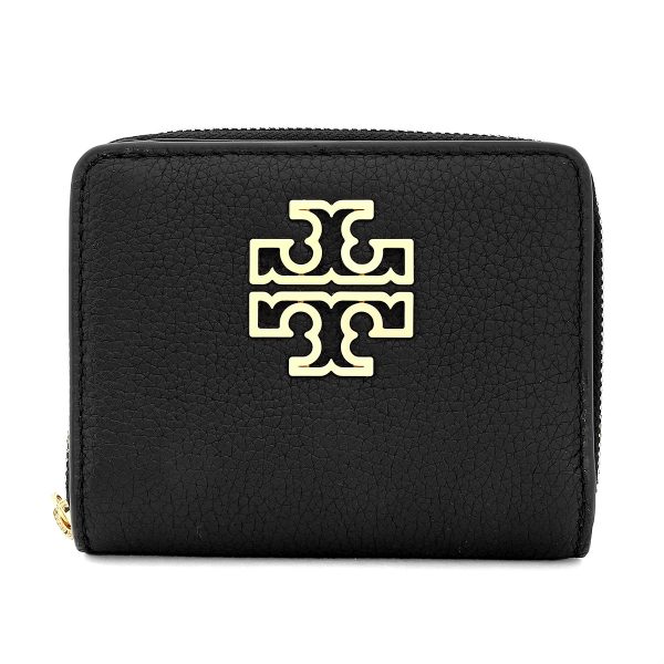 gto146708001 1 Tory Burch Bi Fold Wallet Britain Black