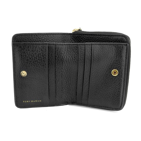 gto146708001 6 Tory Burch Bi Fold Wallet Britain Black