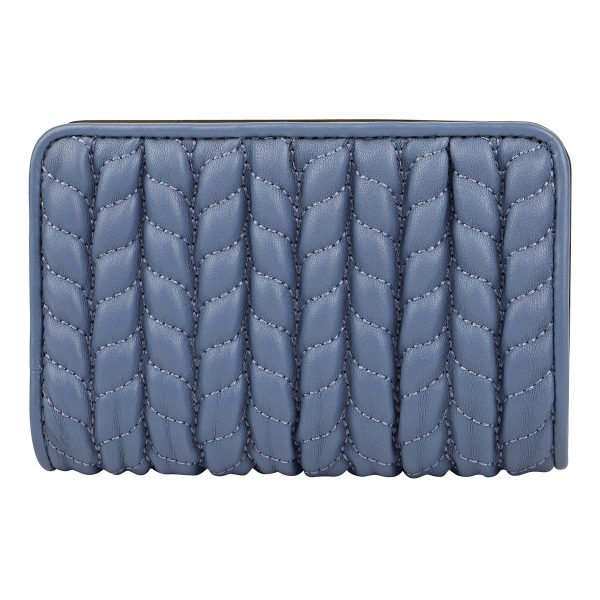 gto150407457 2 Tory Burch Bi Fold Wallet Willa Blue