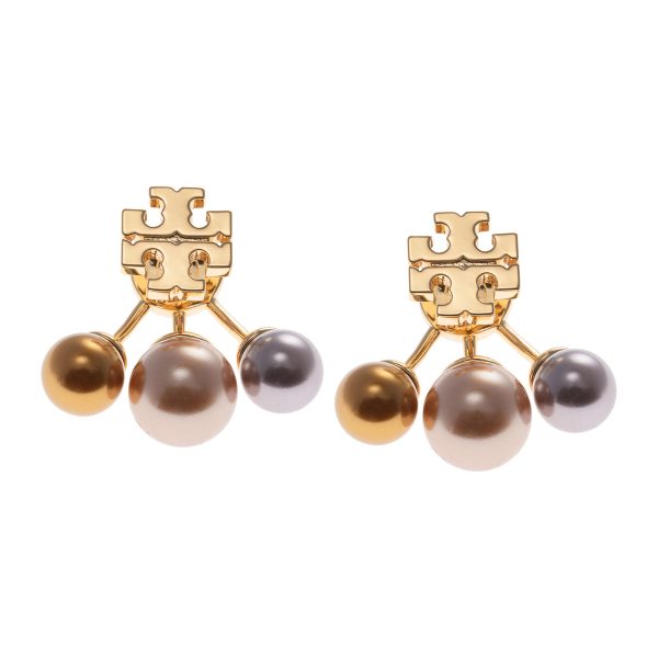 gto153672960 1 TORY BURCH Earrings Kira Gold