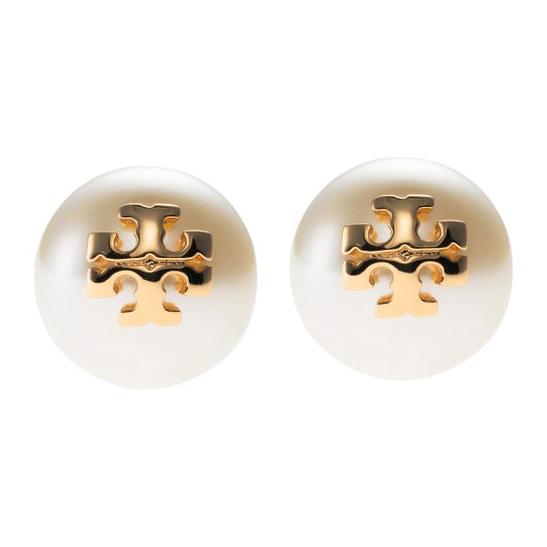 gto18151110 1 TORY BURCH Earrings Kira Ivory