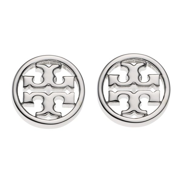 gto26222022 1 TORY BURCH Earrings Mirror Silver