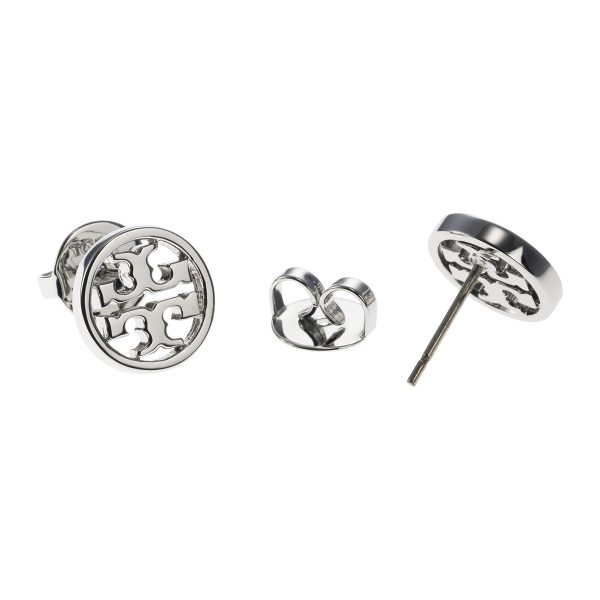 gto26222022 5 TORY BURCH Earrings Mirror Silver